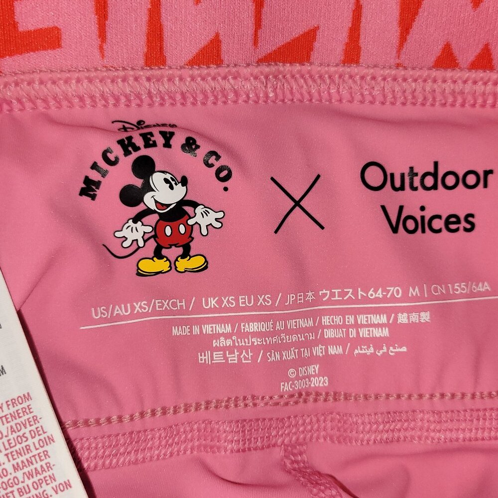 Disney Minnie out door voices pants XS